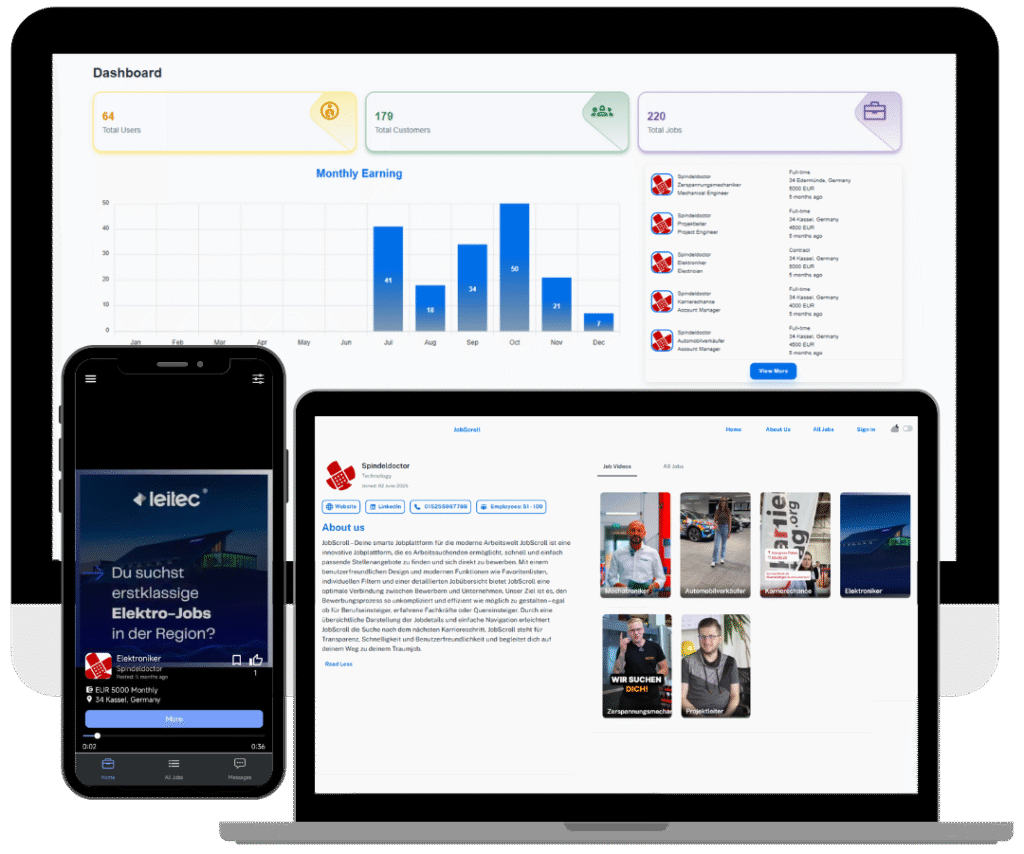 JobScroll Portfolio Image